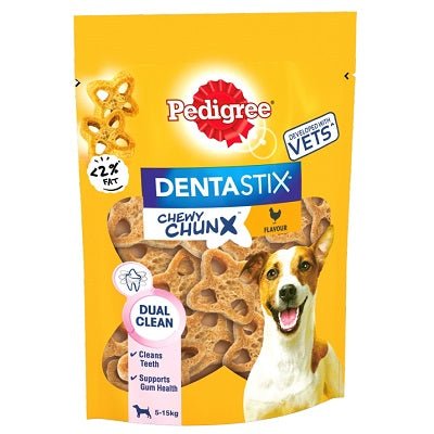 Pedigree Dentastix Chewy Chunx Chicken Small 5 x 68g, Pedigree,