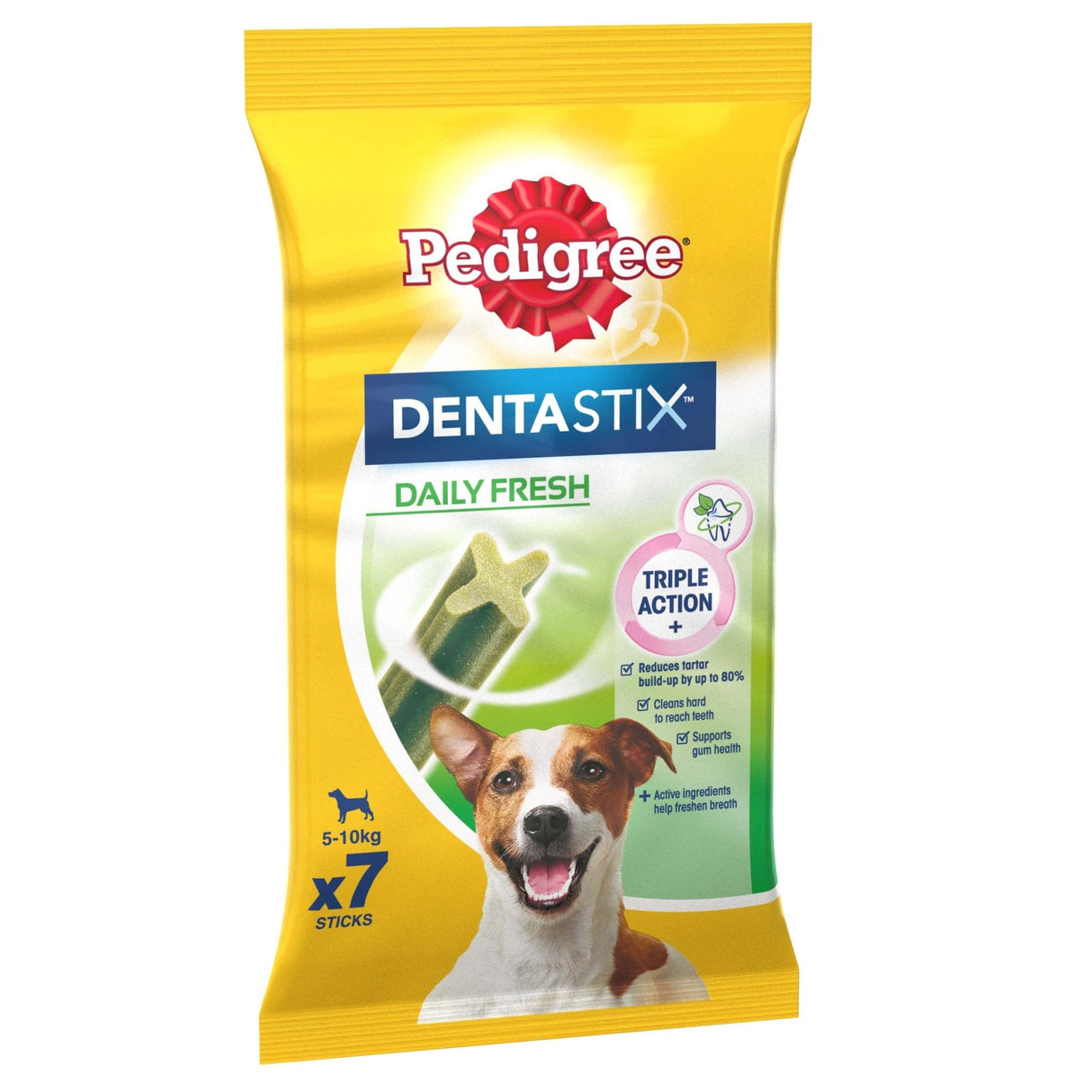 Pedigree Dentastix Fresh for Small Dogs, Pedigree, 10x7