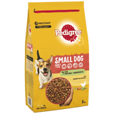 Pedigree Dry Complete Adult Small Dog Chicken and Vegetables 3x3kg, Pedigree,