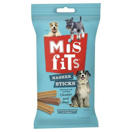 Pedigree Misfits Large Nasher Sticks - 10 Pack, Pedigree,