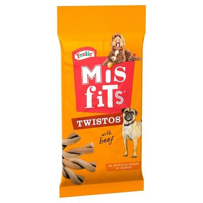 Pedigree Misfits Twistos Beef 18x105g, Pedigree,