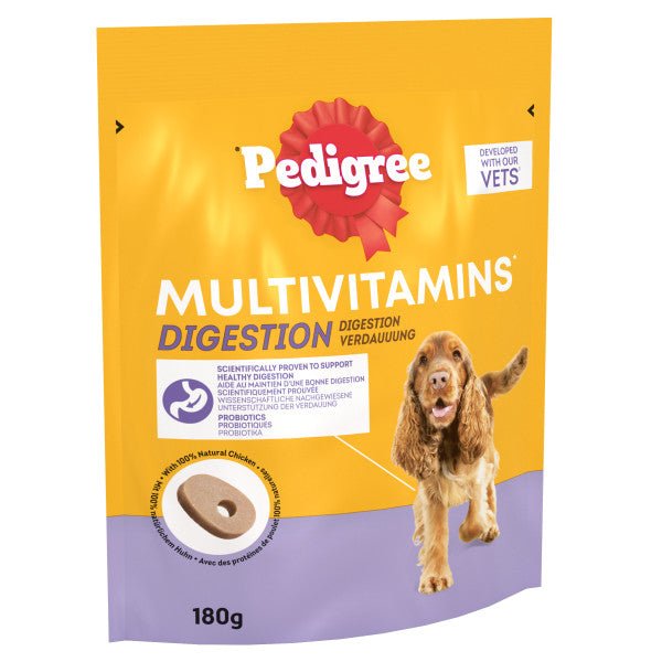 Pedigree Multivitamins Digestion Dog 6 x 180g, Pediigree,