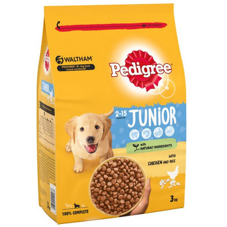 Pedigree Puppy/Junior Med Chicken, Pedigree, 3x3kg