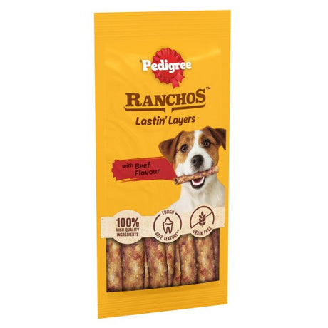 Pedigree Ranchos Rewards Lastin' Layers Beef 12 x 40g, Pedigree,