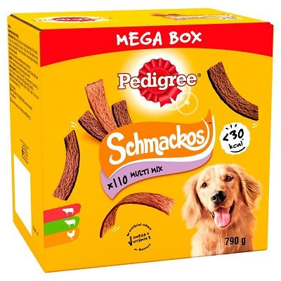 Pedigree Schmackos Meat Mega Pack x 110, Pedigree,
