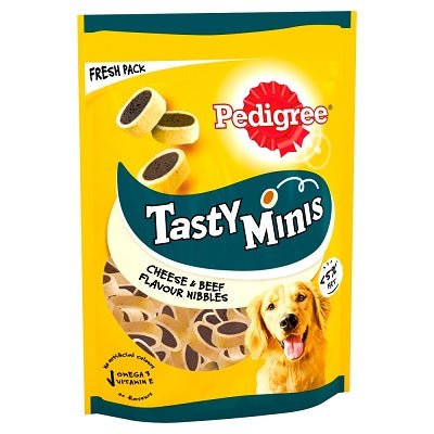 Pedigree Tasty Minis Cheesy Nibble 8x140g, Pedigree,