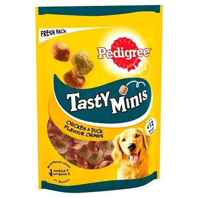Pedigree Tasty Minis Chewy Chicken & Duck 8x130g, Pedigree,