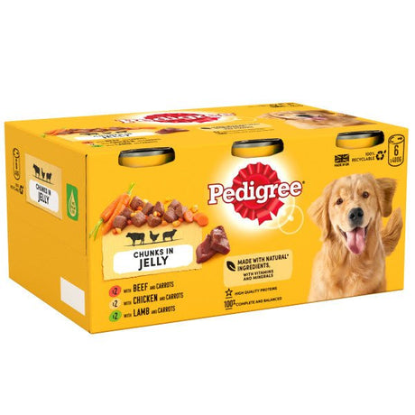 Pedigree Tins Meaty Meals 4x (6x400g), Pedigree,