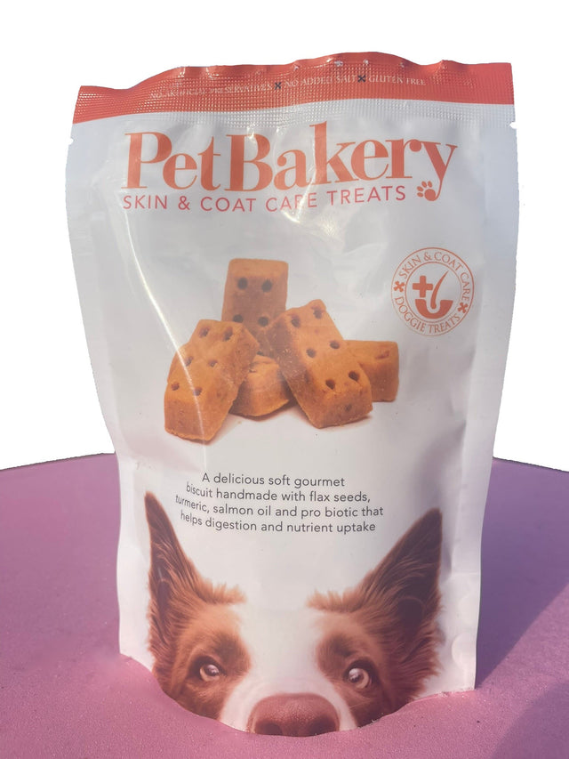 Pet Bakery Healthy Skin & Coat Treats (8 x 100g), Pet Bakery,