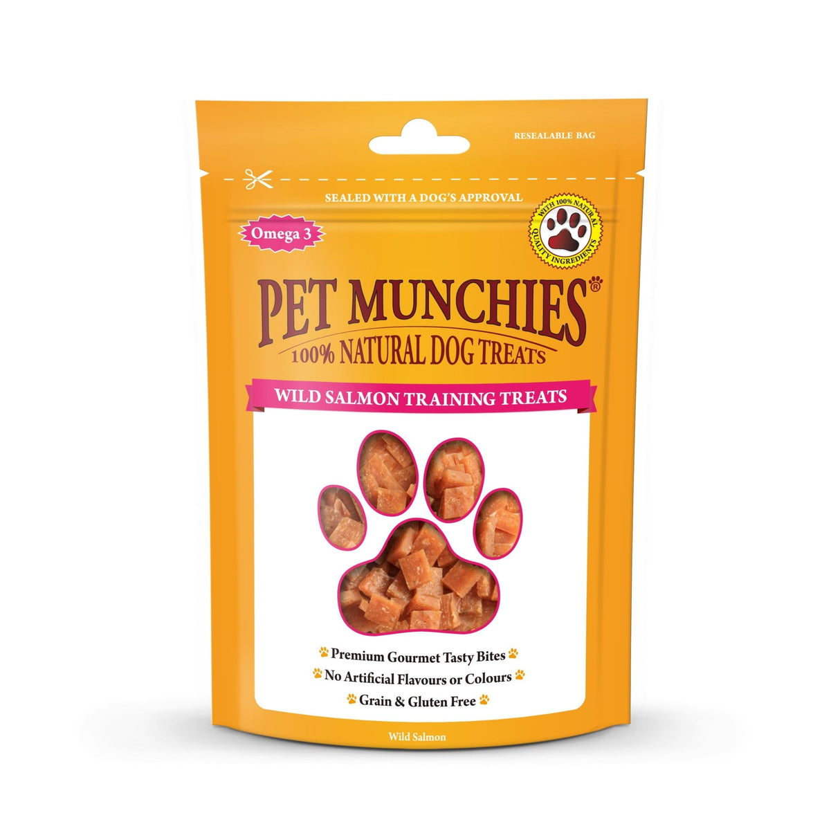 Pet Munchies Wild Salmon Training Treats 8 x 50g, Pet Munchies,