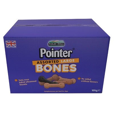 Pointer Assorted Large Bones 10 kg, Pointer,