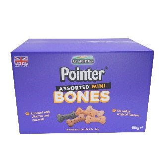 Pointer Assorted Mini Bones 10 kg, Pointer,