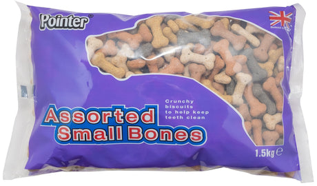 Pointer Assorted Small Bones 4x1.5kg, Pointer,
