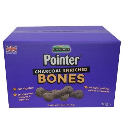 Pointer Bonibix Charcoal Bones 10 kg, Pointer,