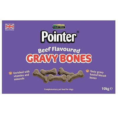 Pointer Gravy Bones Beef 10 kg, Pointer,