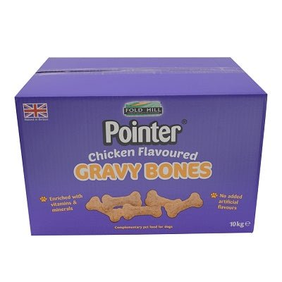 Pointer Gravy Bones Chicken 10 kg, Pointer,
