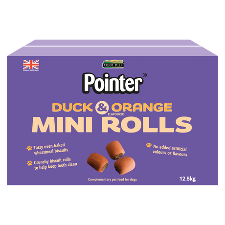 Pointer Mini Rolls Duck & Orange 12.5kg, Pointer,