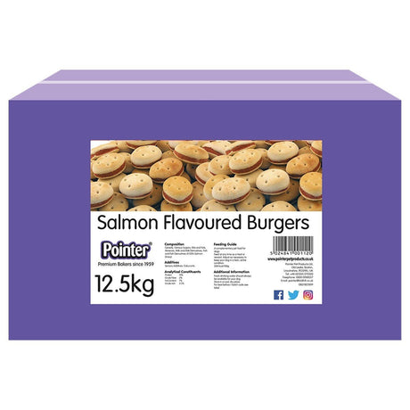 Pointer Salmon Burgers 12.5kg, Pointer,