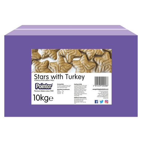 Pointer Stars with Turkey 10 kg, Pointer,