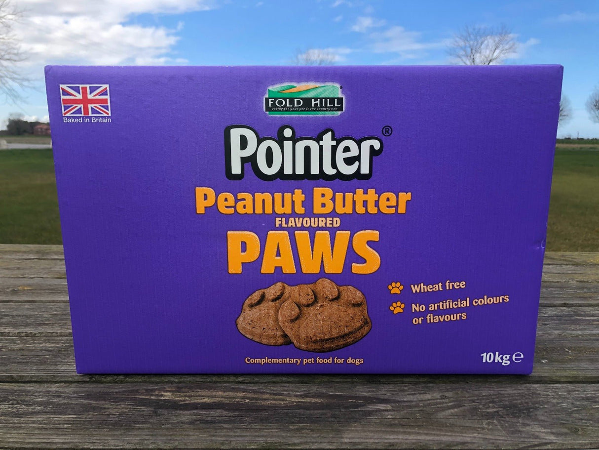 Pointer Wheat Free Peanut Butter Paws 10 kg, Pointer,