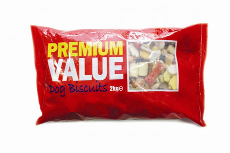 Premium Value Assorted Biscuits 2 kg, Kennel Pak,