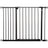Pressure Fitted Pet Dog Safety Gate Metal Fence Extending 76-107cm Wide, PawHut, White