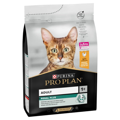 Pro Plan Cat Adult Renal Plus Chicken, Pro Plan, 3 kg