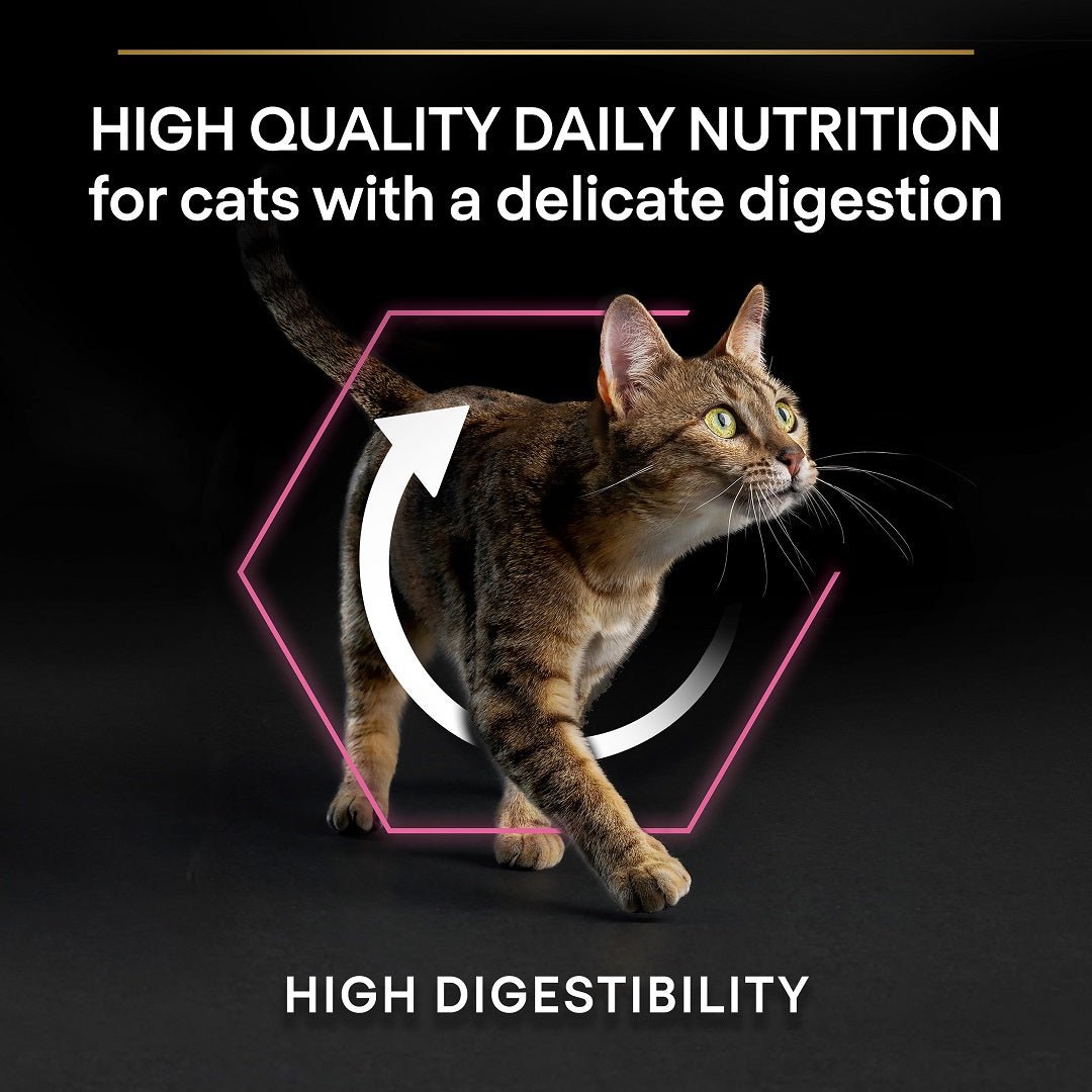 Pro Plan Delicate Digestion Dry 1+ Adult Cat Food Turkey 3kg, Pro Plan,