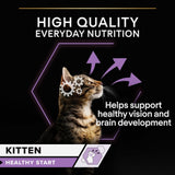 Pro Plan Kitten 1-12m Healthy Start with Turkey in Gravy Pouches 4x (10x85g), Pro Plan,