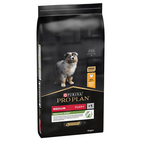 Pro Plan Medium Puppy Healthy Start Chicken Dry Dog Food 12 kg, Pro Plan,