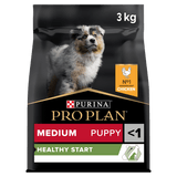 Pro Plan Medium Puppy Healthy Start Chicken Dry Dog Food 3 kg, Pro Plan,