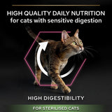 Pro Plan Sterilised Delicate Digestion Dry Cat Food Chicken 3kg, Pro Plan,