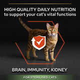 Pro Plan Vital Functions Sterilised Salmon Dry Cat Food 3 kg, Pro Plan,