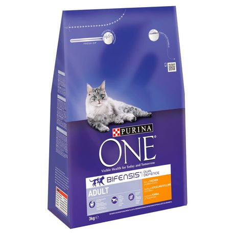 Purina One Adult Cat Chicken and Wholegrains, Purina One, 3 kg