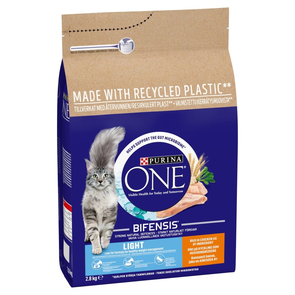 Purina One Adult Cat Light Chicken, Purina One, 2.8 kg