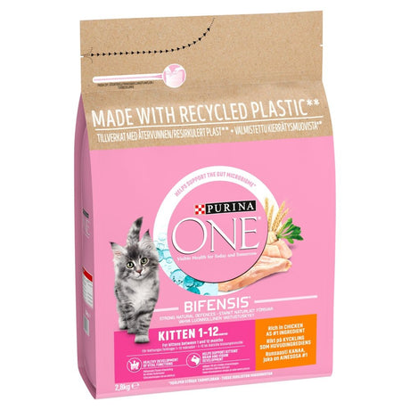 Purina One Kitten 1-12 Months Chicken, Purina One, 2.8 kg