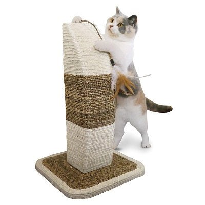 Rosewood Natural Cat Scratcher Rimini Single, Rosewood,