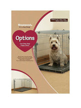 Rosewood Options Dog/Puppy Two Door Home, Rosewood, Medium