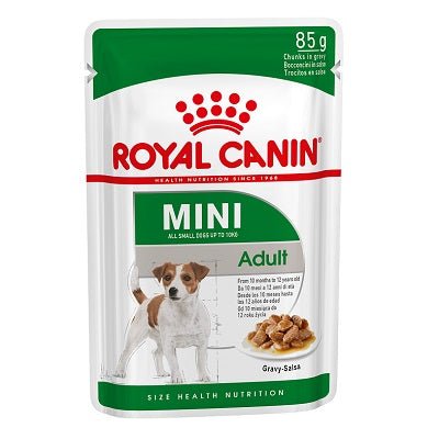 Royal Canin Mini Adult Pouches 12x85g, Royal Canin,