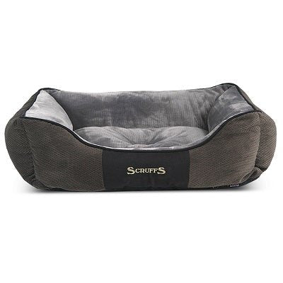 Scruffs Chester Box Dog Bed Graphite Grey, Scruffs, XL 90 x 70 cm