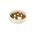 Scruffs Icon Slow Feeder Cream Bowl, Scruffs, 20 cm