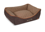 Scruffs Thermal Box Dog Bed Brown & Tan, Scruffs, L 75 x 60cm