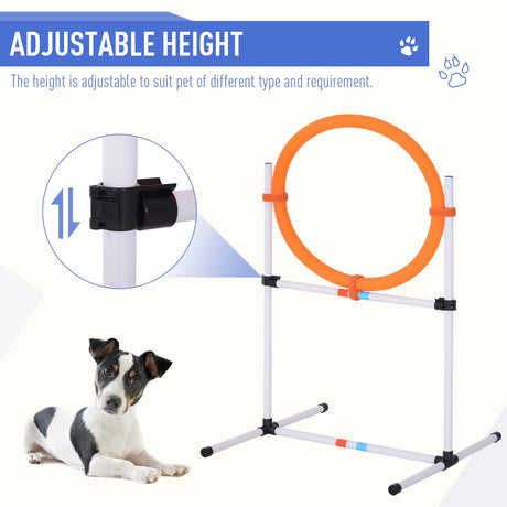 Set-of-5 Dog Agility Training Set, PawHut,