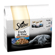 Sheba Fresh & Fine Adult Cod, Salmon & Tuna in Gravy Pouches 3x (15x50g), Sheba,