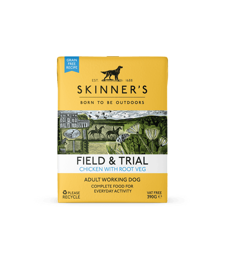 Skinners Field & Trial Adult Grain Free Chicken 18x390g, Skinners,