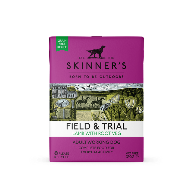 Skinners Field & Trial Adult Grain Free Lamb 18x390g, Skinners,