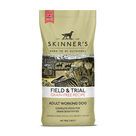 Skinners Field & Trial Grain Free Chicken, Skinners, 2.5 kg