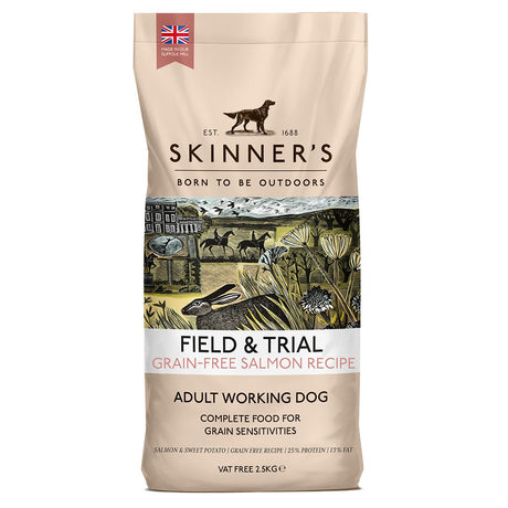 Skinners Field & Trial: Grain Free Salmon & Sweet Potato, Skinners, 2.5 kg