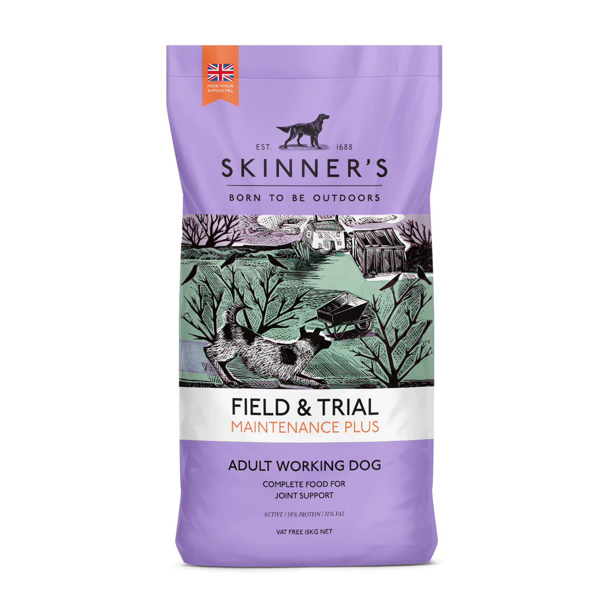 Skinners Field & Trial Maintenance Plus, Skinners, 15 kg