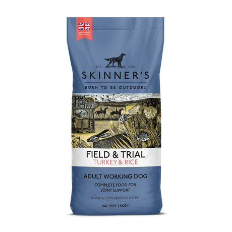 Skinners Field & Trial Turkey & Rice, Skinners, 2.5 kg